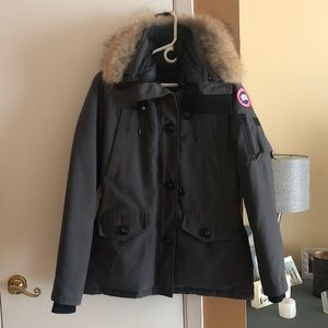 100% Authentic, Canada Goose, graphite coat